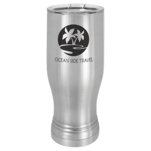 Polar Camel 20 oz Pilsner with Clear Lid