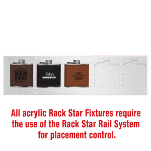 6 OZ JDS FLASK FIXTURE