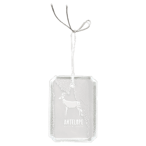 3"CRY CLP CRNR REC ORNMNT