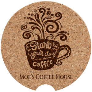 2.5" CORK CAR COASTER