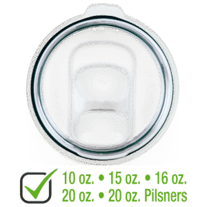 Slider Lid for 10, 15, 16, 20, Polar Camel Tumblers or 20 oz. Pilsners